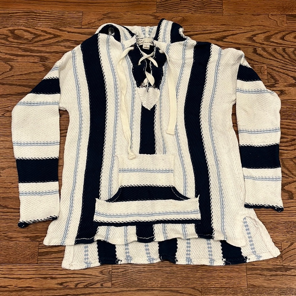 Vintage Havana Pullover Sweater super soft size large. Baja style